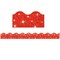Terrific Trimmers® Sparkle Red Bulletin Board Border – 2¼ in x 32½ ft, Glitter Classroom Trim